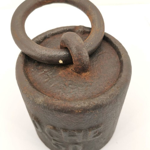 Oche 50 used cast iron weight from 1900