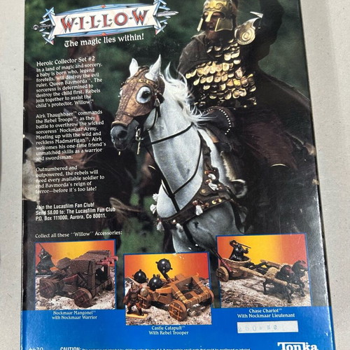 Tonka 1988 Willow Heroic Collector Set 2 and Troll Evil Creature new