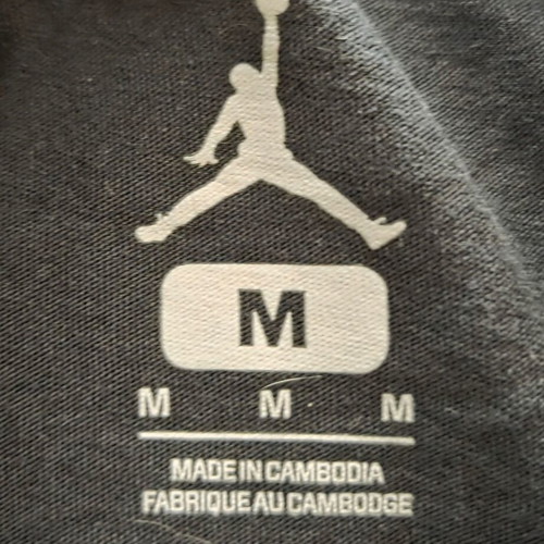 Jordan M JSW Tee SI Photo T-shirt, black, size Medium