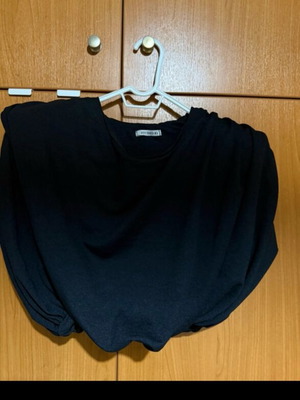 Studio 83 crop top new, black, size M