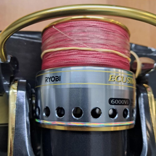 Penn Overseas High Modulus Carbon fishing rod and Ryobi Ecusima 8000Vi reel like new