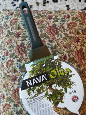 Nava Olea saucepan with lid and stone nonstick coating 18cm