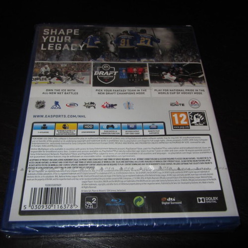NHL 17 Sony PS4 παιχνίδι καινούργιο σφραγισμένο