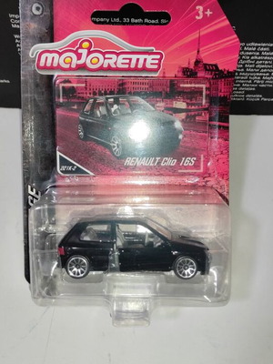 Majorette Renault Clio S16 Vintage Series 2024 new with opening doors