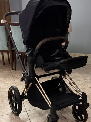 Cybex Priam 3-in-1 stroller system like new with footmuff and summer cover