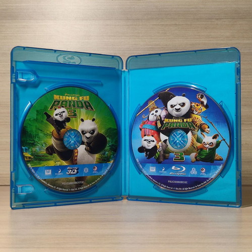 Dreamworks Kung Fu Panda 3 Deluxe Edition Blu-Ray like new, dubbed