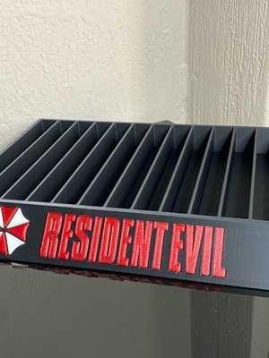 Resident Evil game holder for PlayStation 5 new, 12 slots