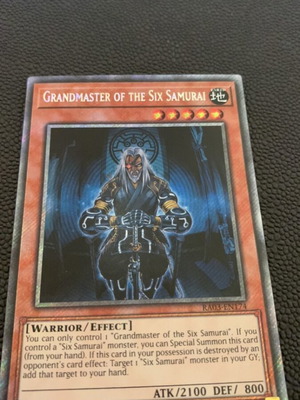 Grandmaster Of The Six Samurai Yu-Gi-Oh! card like new