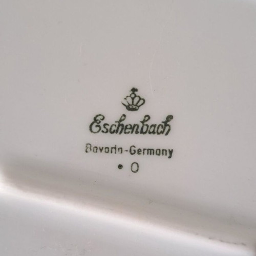 Eschenbach serving platter set 2 pcs Bavaria Germany vintage porcelain