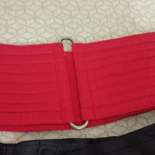 Set of 2 women's fabric belts new