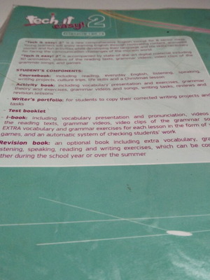 Tech It Easy 2 activity book like new