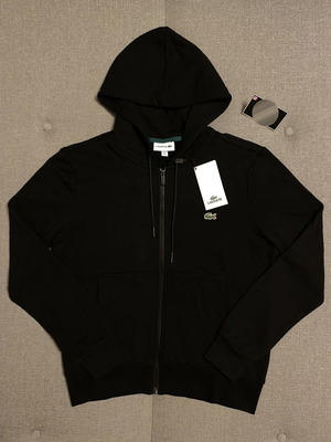 Lacoste jacket new, size Small, black