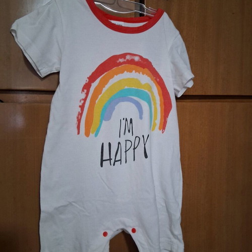 Baby bodysuit used 12-24 months cotton