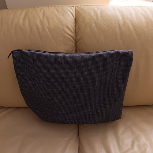 Decorative pillowcase two-sided blue, like new, 49x35 cm