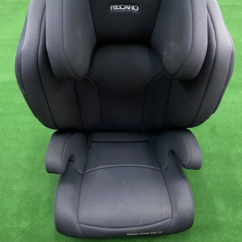 Recaro child car seat used, black, 12 months to 7 years, up to 36 kg