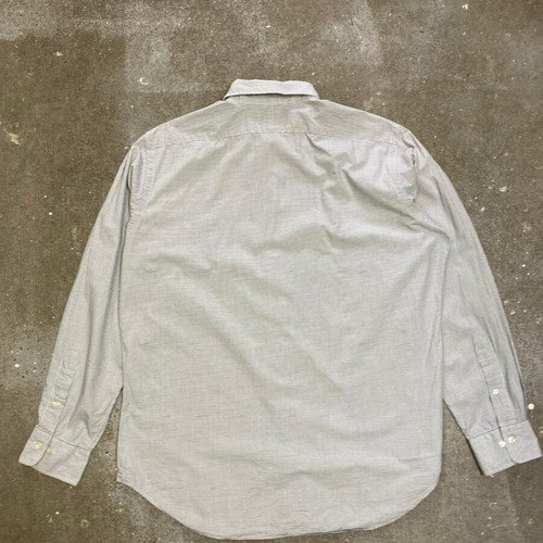 Ralph Lauren Longsleeve Shirt L, white black checked, black pony