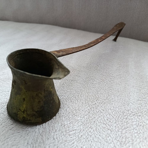 Cezve used vintage coffee pot