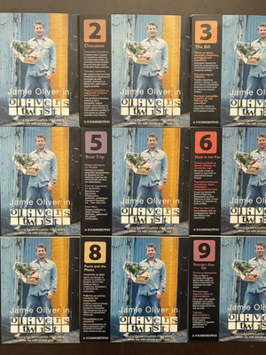 Jamie Oliver Oliver's Twist complete 33 VCD cooking collection