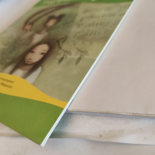 Me Ena Chartino Feggaraki Taxidevo children's book used, Greek