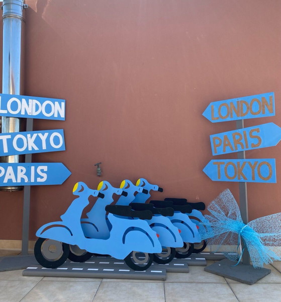 σετ ειδη βάπτισης  Vespa