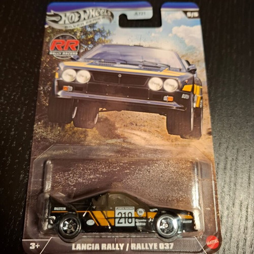 Lancia Rally/Rallye 037 Hot Wheels Silver Series new