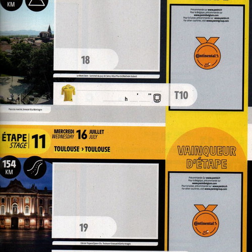 Tour de France Sticker Album 2025 new