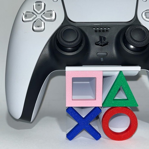 Βάση για χειριστήριο PS5 με design PlayStation buttons κατόπιν παραγγελίας