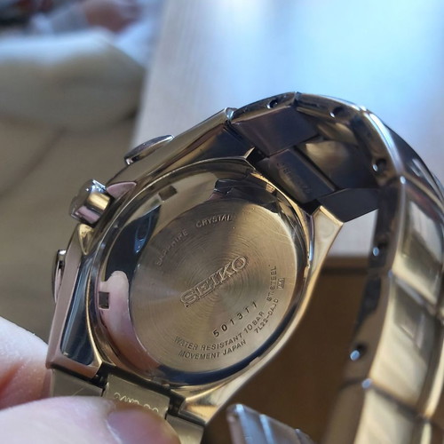 Seiko watch like new titanium