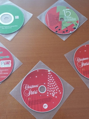 Vintage Christmas CD set of 5 with carols and festive songs