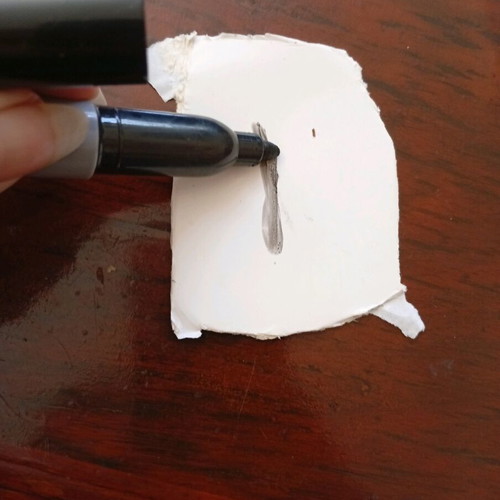 Permanent marker hidden compartment used