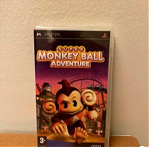 Psp game (super monkey ball adventure)