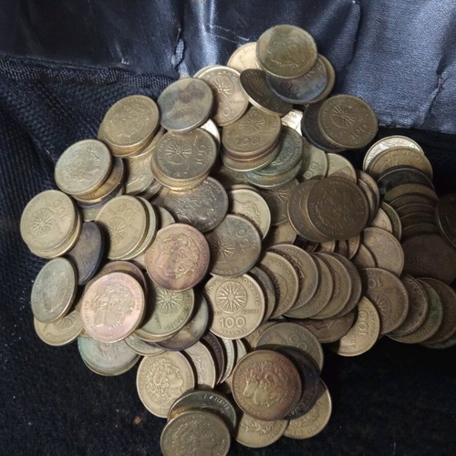 100 Drachma Coins used, pack of 156 pieces