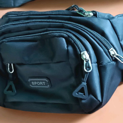 Sport waist bag like new, black