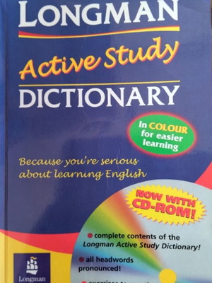 Longman λεξικό Active Study μεταχειρισμένο χωρίς CD