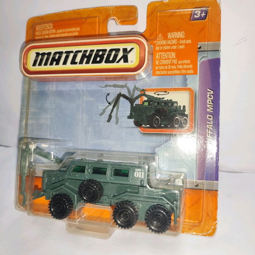Matchbox Diecast military vehicle Buffalo MPCV new sealed