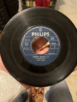 45 RPM record Many Blue like new