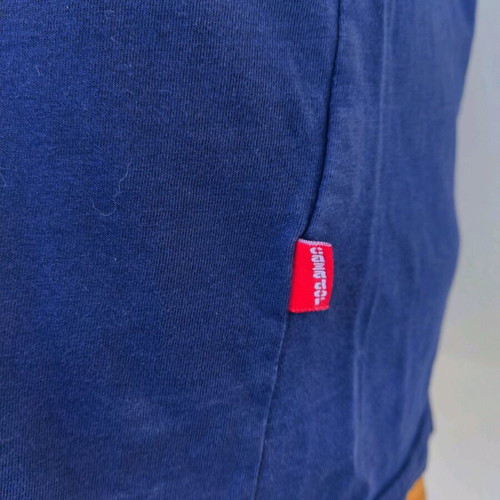 Men's dark blue shirt used, size S/M