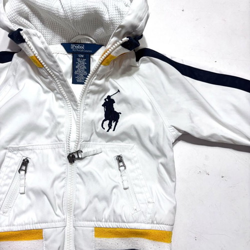 Ralph Lauren baby jacket used, lightweight, white, 12 months