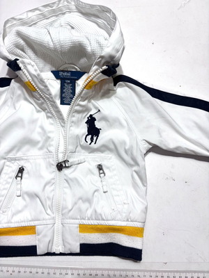 Βρεφικό μπουφάν Ralph Lauren μεταχειρισμένο, ελαφρύ, λευκό, 12 μηνών