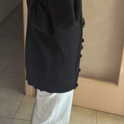 Tezenis knitted cardigan black like new, size M