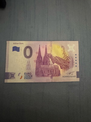 Collectible souvenir banknote like new from Germany