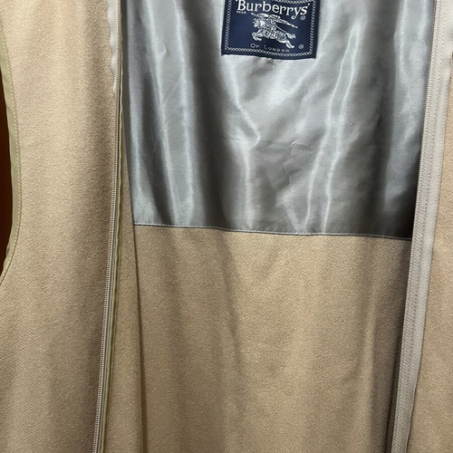 Burberrys Vintage Trench Coat like new with 2 removable linings beige XXL