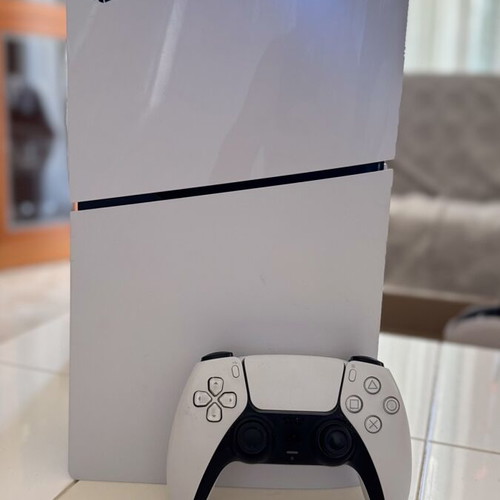 Sony PlayStation 5 Slim Digital 1TB console with DualSense controller