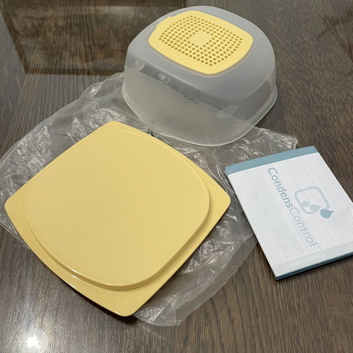 Tupperware smart cheese mini cheese keeper, yellow