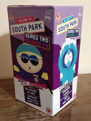 South Park συλλογή βιντεοκασσετών σειρά 2, τόμοι 1-3 σαν καινούργιο