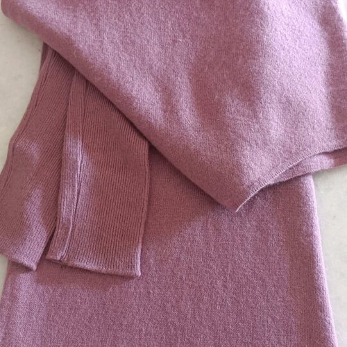 Playlife knitted dress like new, pink dusty apple, size M