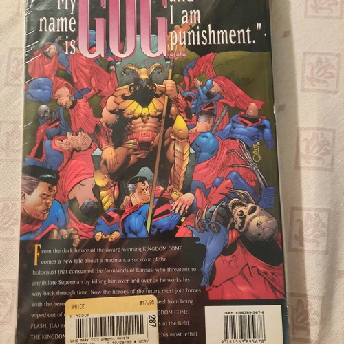 The Kingdom comic used, English