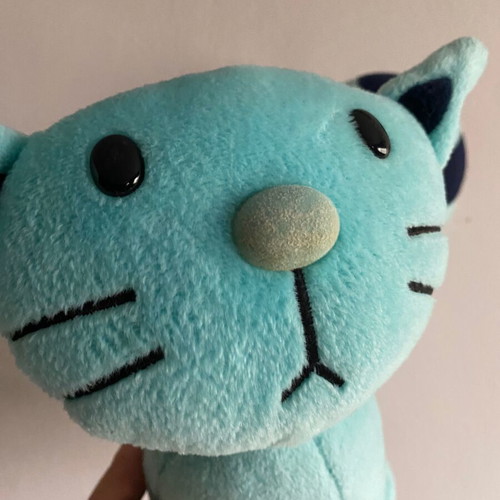 Pilchard the Cat plush toy vintage 2000, Bob the Builder’s pet, used