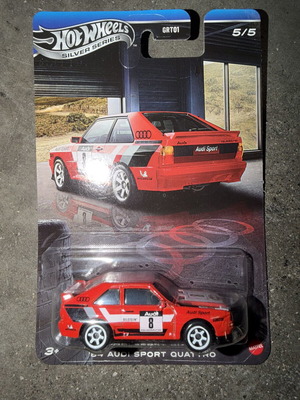 Hotwheels Audi Sport Quattro καινούργιο