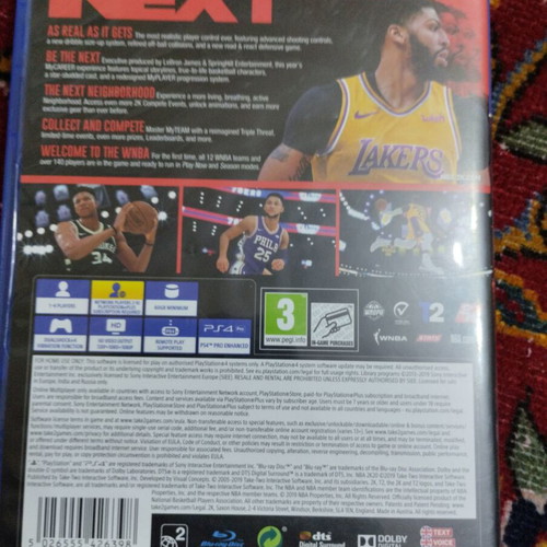 NBA 2K20 PS4 used